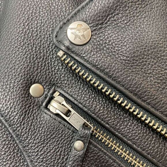 First Mfg. Co. Scarlett Star Motorcycle Leather Jacket Women’s Small Black - Picture 9 of 13